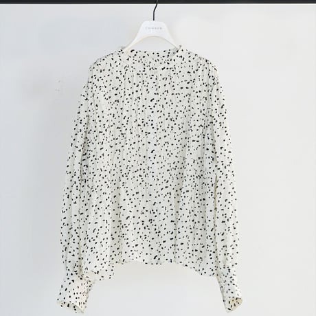 【CHIGNON】[1961-014KK] ﾄﾞｯﾄｼｬｰﾘﾝｸﾞBL