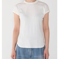 ★追加生産決定商品★【YENN】[Y261-81025-2] SHORT SLEEVE RIB TEE（納期：6月上旬～中旬）