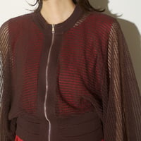【CHIGNON】[9562-396GS] ﾎﾞｰﾀﾞｰｽｶｼﾄﾞﾙﾏﾝZIPCD