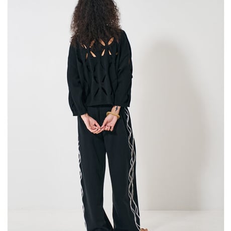 【YENN】[Y261-32004] CODE EMBRO PANTS