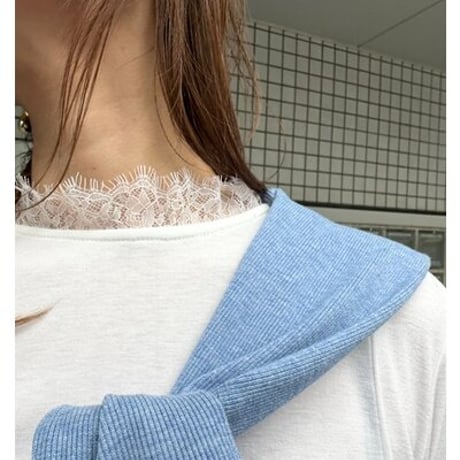 【Mewl】[M261-83030] ﾚｰｽｶﾗｰﾌﾚｱTOPS