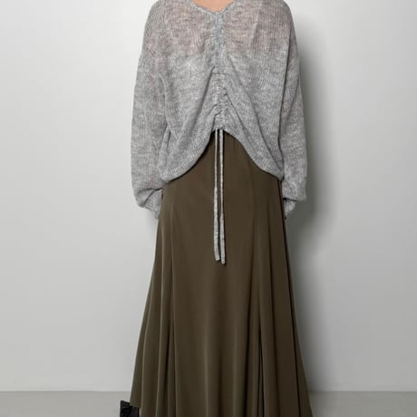 【CHIGNON】[9456-485DP] ｼｱｰﾙｰｽﾞﾄﾞﾛｽﾄﾆｯﾄ