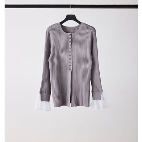 【Mewl】ﾊﾞｲｶﾗｰｽﾘｰﾌﾞﾆｯﾄ[M263-98133]