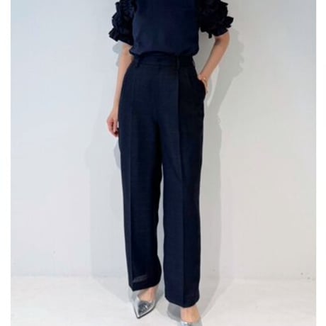 【Mewl】[M262-88090] 袖ｺﾝｼｬｽTOPS