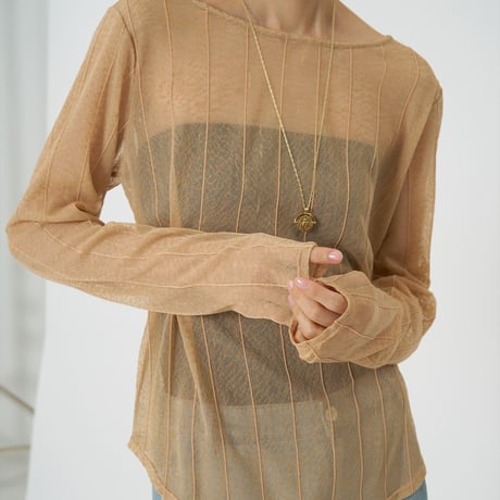 【CHIGNON】[8961-001KK] STPﾁｭｰﾙTOPS