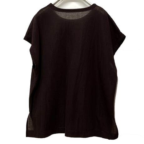 【CHIGNON】[8552-178KK] ｼｱｰﾌﾚﾝﾁTｼｬﾂ