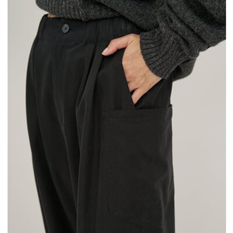 【YENN】[Y254-31129-2] WASHED BIG PK PT