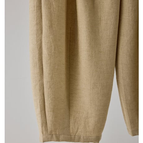 【YENN】[Y262-32051] VOLUME CURVE PANTS