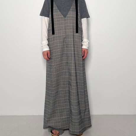 【CHIGNON】[5754-019KK] ﾁｪｯｸｼﾞｬﾝｽｶOP