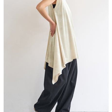 【YENN】[Y263-82087] IRREGULAR HEM TUNIC