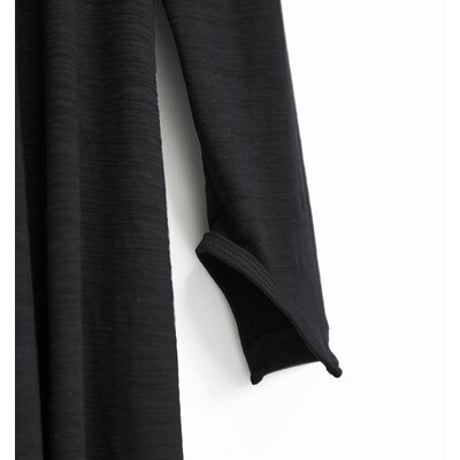 【YENN】[Y254-51135] SLUB FLARE DRESS