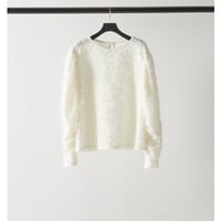 【Mewl】[M253-83016] ｼｱｰﾂｲｰﾄﾞﾊﾟﾌｽﾘｰﾌﾞTOPS