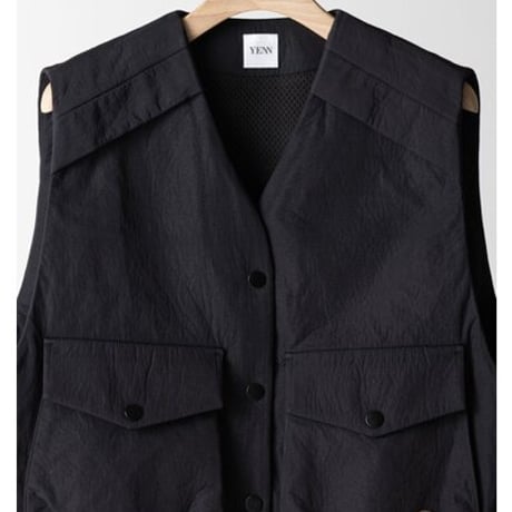 【YENN】[Y263-42094] PUFFY MILITARY VEST