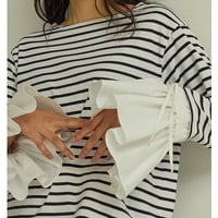 【Mewl】[M251-85103-4]ｼｬﾂｽﾘｰﾌﾞﾎﾞｰﾀﾞｰTOPS