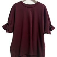 【CHIGNON】[8854-087KK] ﾌﾗﾜｰｽﾘｰﾌﾞTee