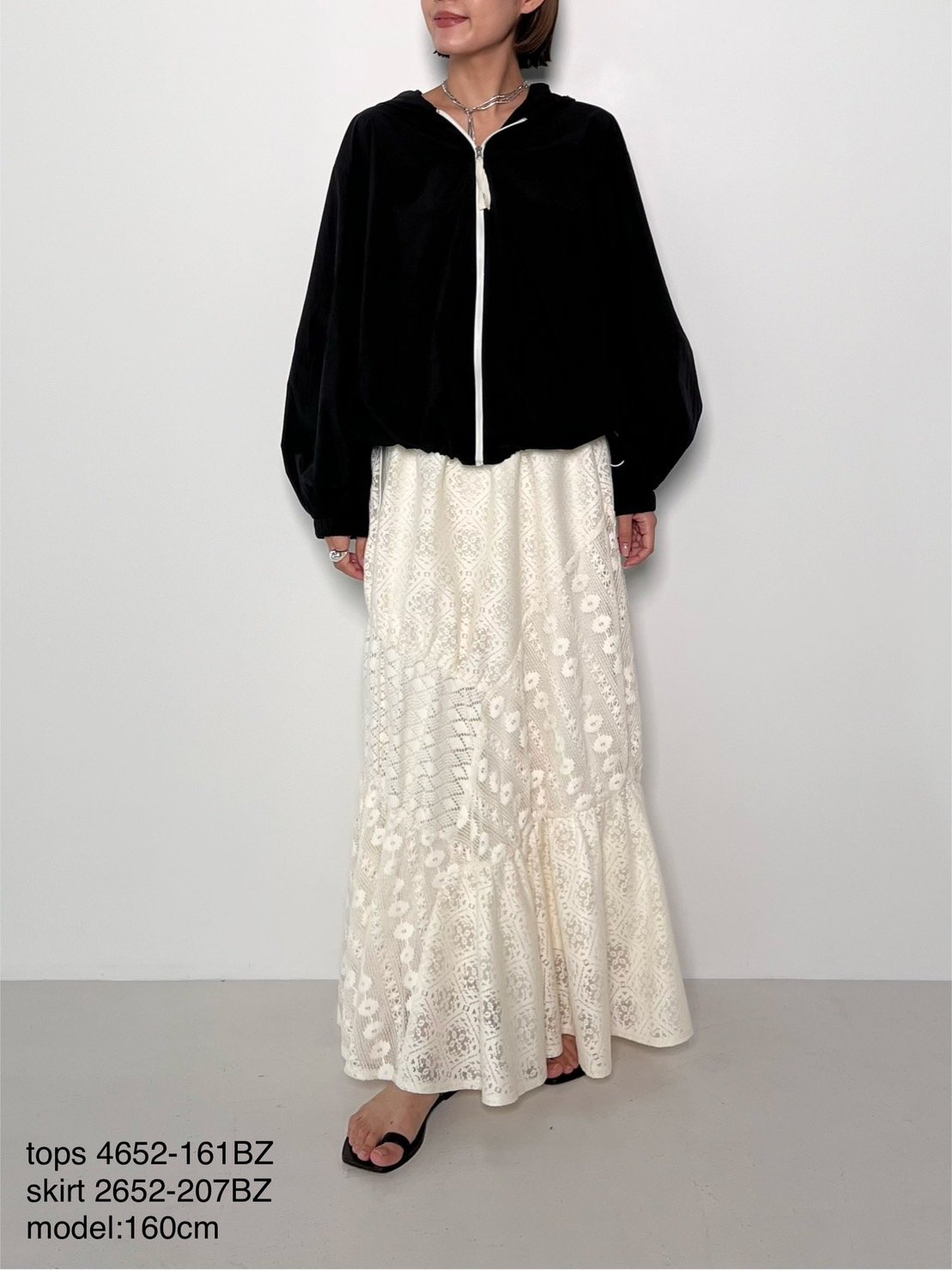 ＊あんこ＊   ダーリンクレメンタイン ꕤ  洋梨  ꕤ  フレームセット CHIGNON】[2652-207BZ] ﾚｰｽﾐｯｸｽSK | CUTE DEUX ONL