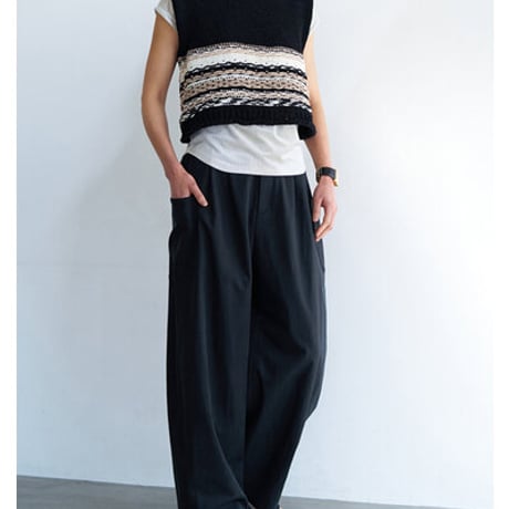 【YENN】[Y254-31129-2] WASHED BIG PK PT
