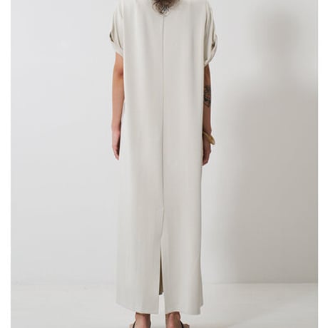 【YENN】[Y261-52021] EYELETS TEE DRESS