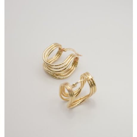 【CHIGNON】[0055-353RT] 3ﾗｲﾝｶｰﾌﾞﾋﾟｱｽ