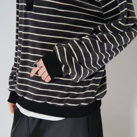 【CHIGNON】[8964-158KK] ﾍﾞﾛｱﾎﾞｰﾀﾞｰﾍﾝﾘｰPO