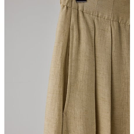 【YENN】[Y262-32051] VOLUME CURVE PANTS