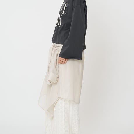 【CHIGNON】[8461-103KK] ”FLOW”ｳｪｲﾌﾞﾛｺﾞTee
