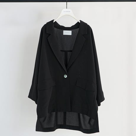 【CHIGNON】[4561-027BZ] ｻﾏｰﾒｯｼｭ麻混ﾄﾞﾙﾏﾝJK
