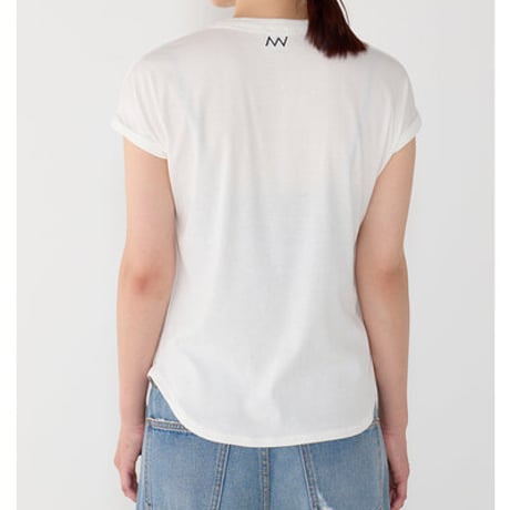 ★追加生産決定商品★【YENN】SHORT SLEEVE RIB TEE[Y261-81025-3] （納期：8月中旬～8月下旬）