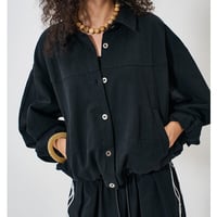 【YENN】[Y261-42003] ROUND VOLUME BLOUSON