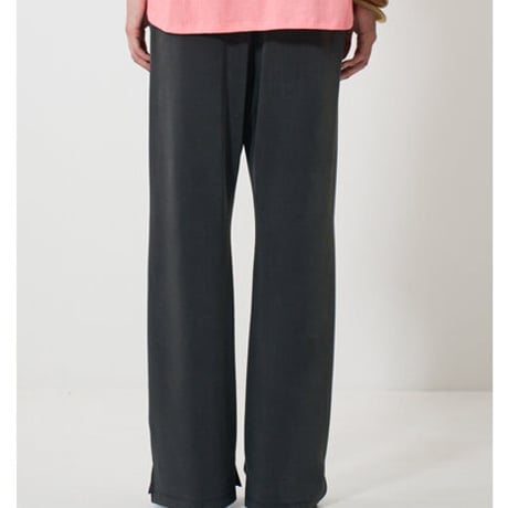 【YENN】[Y261-32022] SIDE SLIT SLACKS