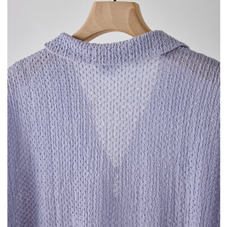 【YENN】[Y262-12055] KEY NECK BLOUSE