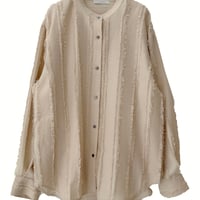 【CHIGNON】[1755-224KK] ｼﾞｬｶﾞｰﾄﾞｽﾄﾗｲﾌﾟｼｬﾂ