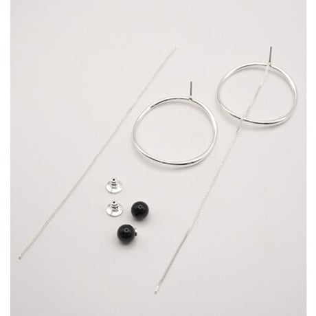 【CHIGNON】[0062-431SH] ｻｰｸﾙﾌｰﾌﾟｵﾆｷｽ3WAYﾋﾟｱｽ