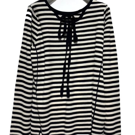 【CHIGNON】[9554-080JR] 2WAYﾁｮｰｶｰﾆｯﾄPO