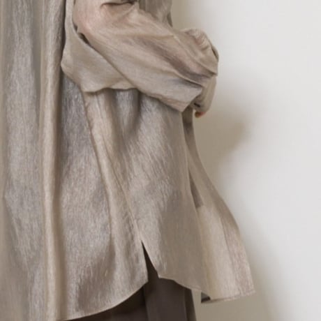 【CHIGNON】[1563-637YM] ｼｱｰﾙﾐｵｰﾊﾞｰBL