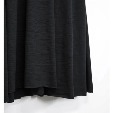 【YENN】[Y254-51135] SLUB FLARE DRESS