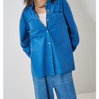 【YENN】[Y261-12007] PIGMENT WASHED SHIRT