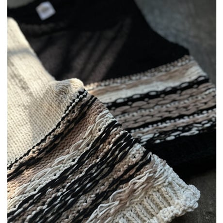 【YENN】[Y263-91099] MOLE JACQUARD VEST