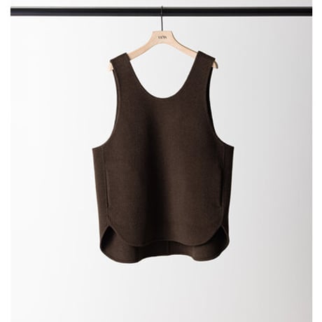 【YENN】[Y263-41104] W FACE OVER VEST