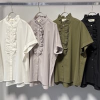 【MARGAUX VINTAG】フリルシャツ