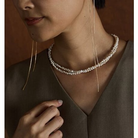 【CHIGNON】[0056-517SH] 淡水&ﾁｪｰﾝ2WAYﾋﾟｱｽ