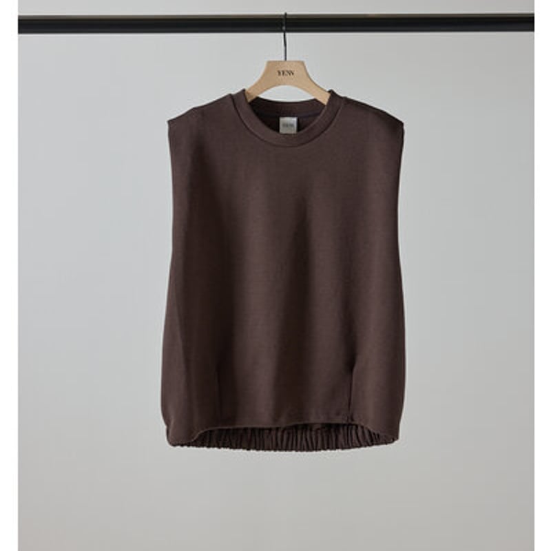 YENN】[Y253-81077] SLEEVELESS SWEAT PO | CUTE D