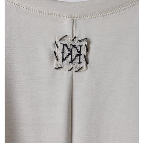 【YENN】[Y261-52021] EYELETS TEE DRESS
