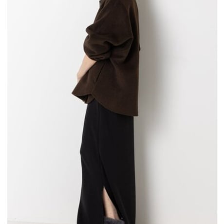 【YENN】[Y263-21082] W JERSEY MAXI SK