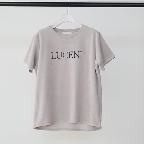 【CHIGNON】[8464-155KK] "LUCENT"ﾌﾟﾘﾝﾄﾍﾞﾛｱTEE