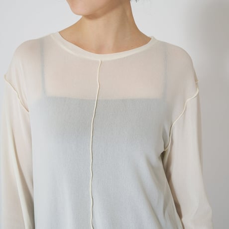 【CHIGNON】[8864-157KK] ｼｱｰﾛﾝTEE