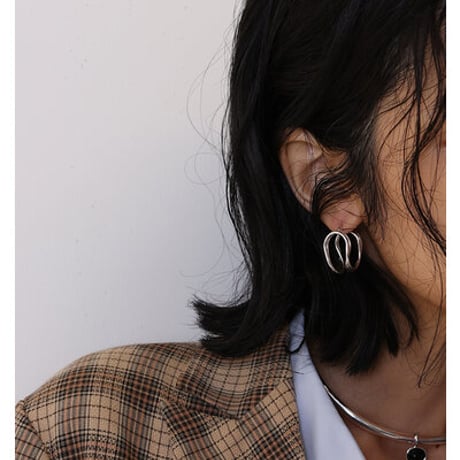 【CHIGNON】[0055-353RT] 3ﾗｲﾝｶｰﾌﾞﾋﾟｱｽ