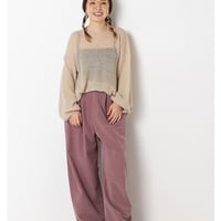【YENN】[Y254-31129-2] WASHED BIG PK PT