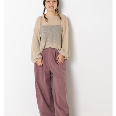 【YENN】[Y254-31129-2] WASHED BIG PK PT
