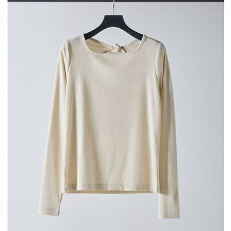 【Mewl】[M261-87023] ﾗﾒﾘﾌﾞﾊﾞｯｸﾘﾎﾞﾝTOPS